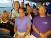 Friends Janet, Terry, Frank, Rick, Juanita, Cathey & Don took a ride on the Booze Cruise. photo by Frank DelPiano
